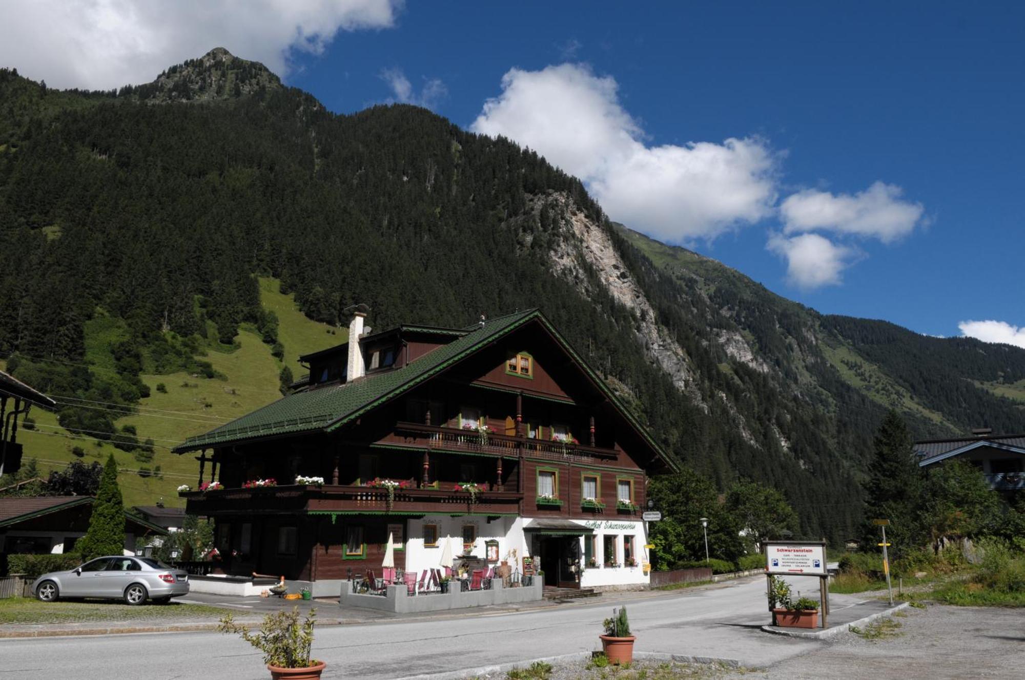 Hotel Gasthaus Schwarzenstein Ginzling Esterno foto